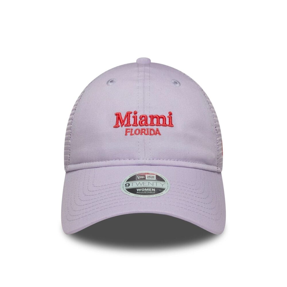 New Era Womens Miami 9Twenty Trucker Cap - Image 2