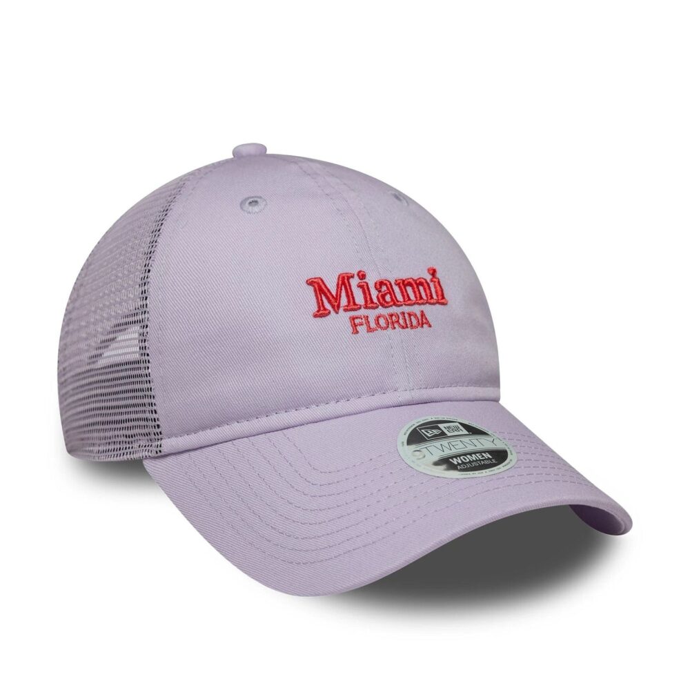 New Era Womens Miami 9Twenty Trucker Cap - Image 3