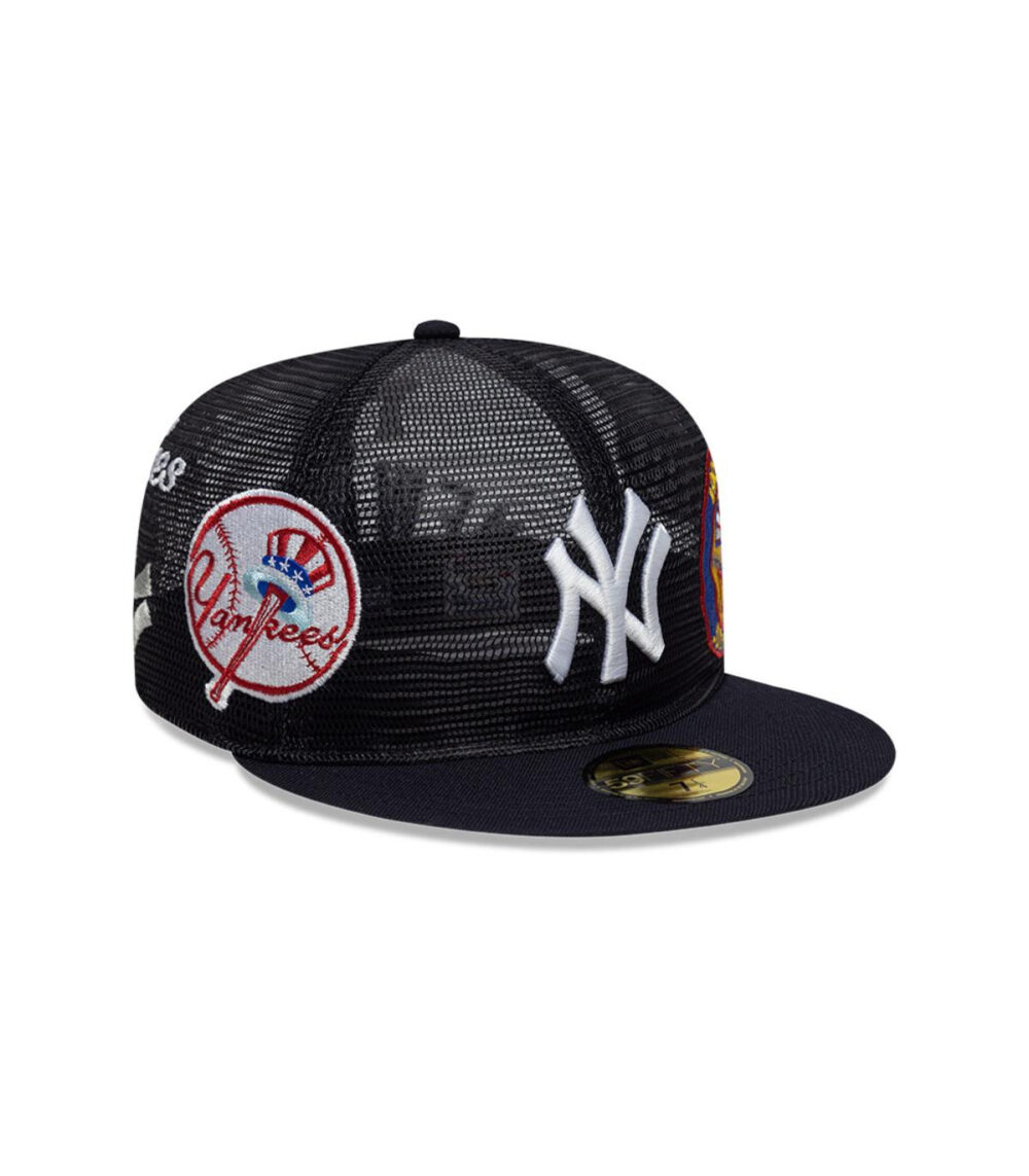 New Era New York Yankees AOP Mesh 59FIFTY Fitted Cap - Image 2