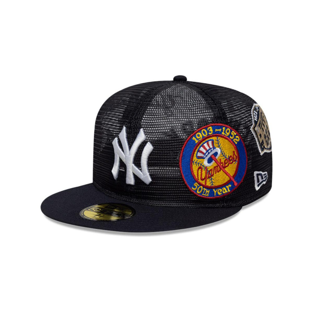 New Era New York Yankees AOP Mesh 59FIFTY Fitted Cap