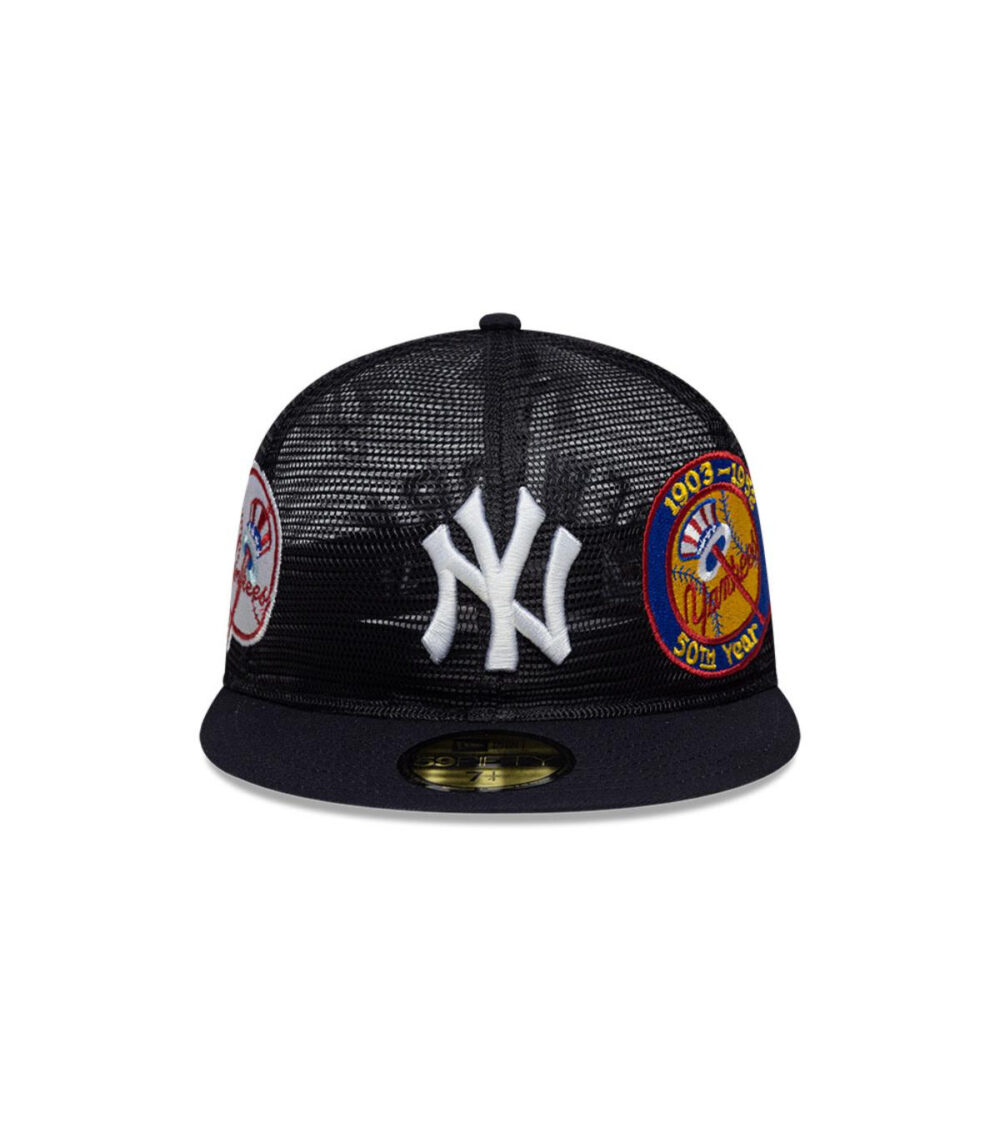 New Era New York Yankees AOP Mesh 59FIFTY Fitted Cap - Image 3