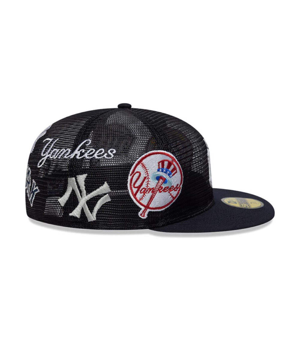 New Era New York Yankees AOP Mesh 59FIFTY Fitted Cap - Image 4