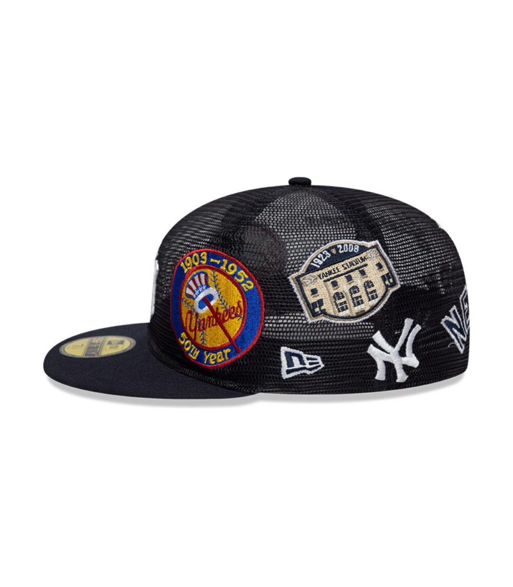 New Era New York Yankees AOP Mesh 59FIFTY Fitted Cap - Image 5