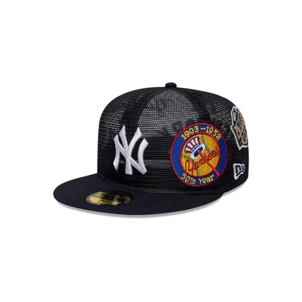 New Era New York Yankees AOP Mesh 59FIFTY Fitted Cap