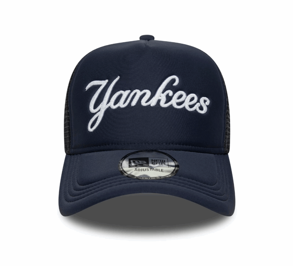 New Era Script Trucker New York Yankees Navy - Kép 2