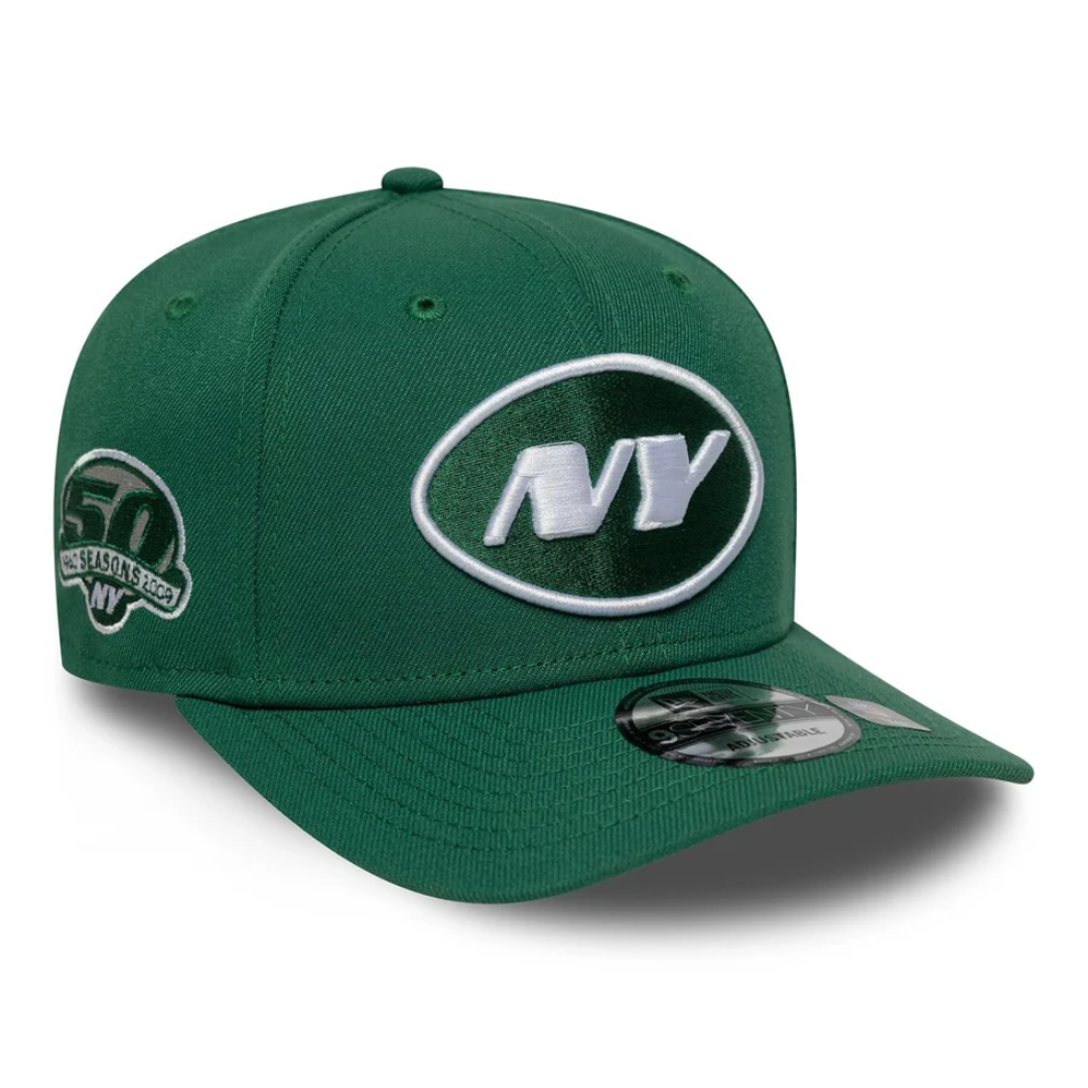 New Era 9SEVENTY Stretch-Snap Cap New York Jets NFL Patch