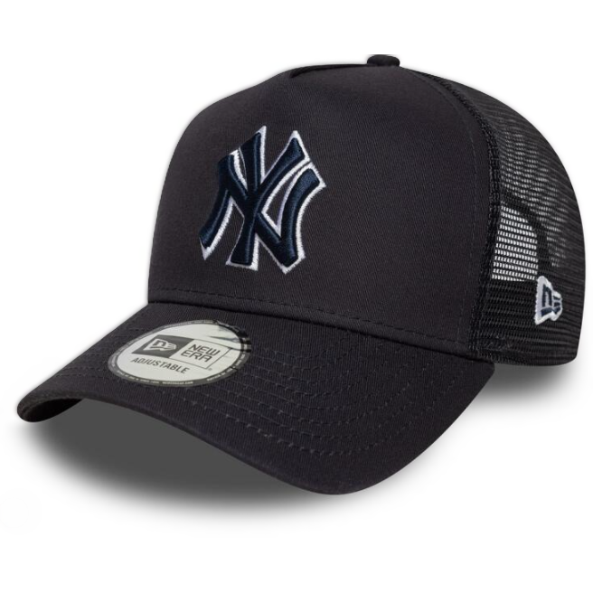 New Era New York Yankees 9FORTY Outline EF Trucker Cap