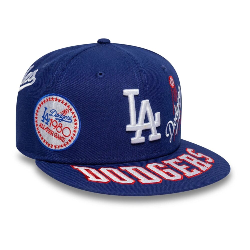 BONE IMG MLB ALL OVER 59FIFTY LOS ANGELES DODGERS