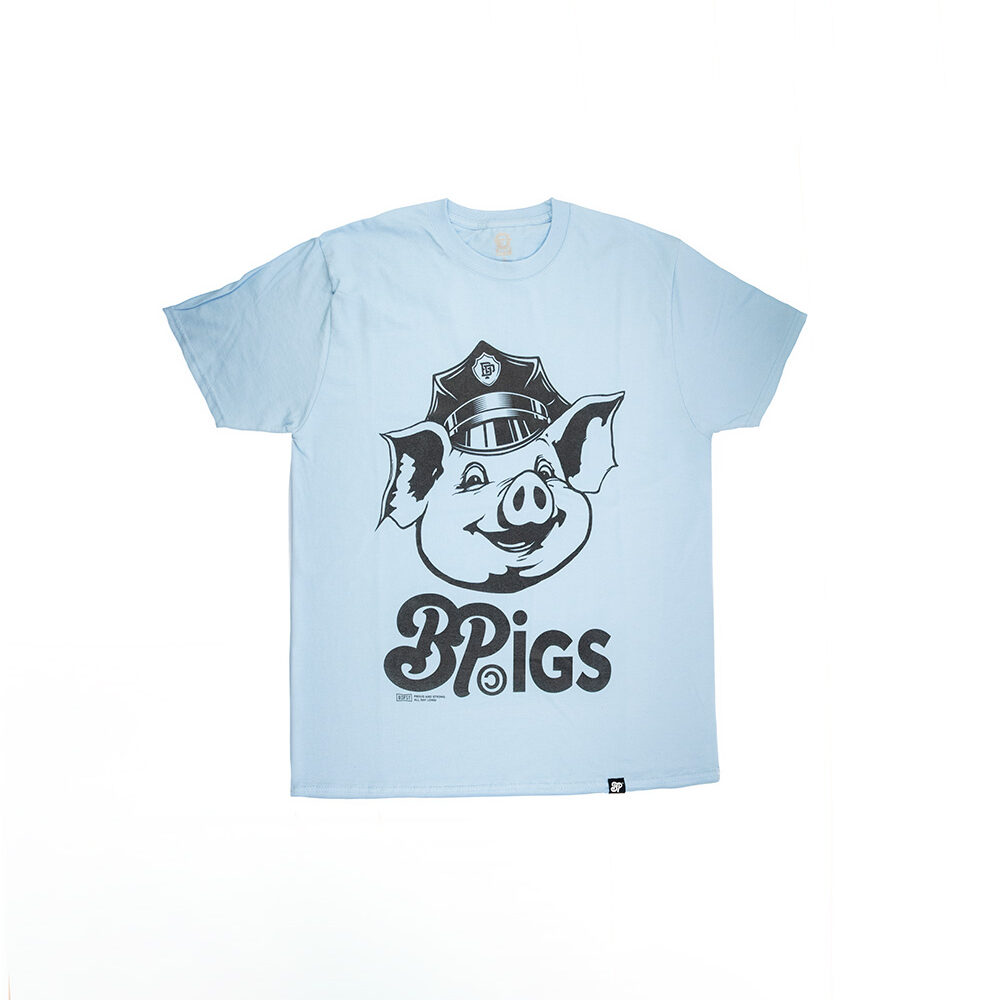BP Clothing Archive Edition BPigs Tee Light Blue
