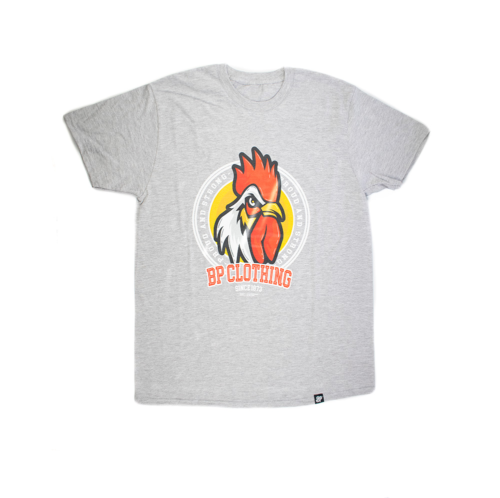 BP Clothing Archive Edition Rooster Tee Gray