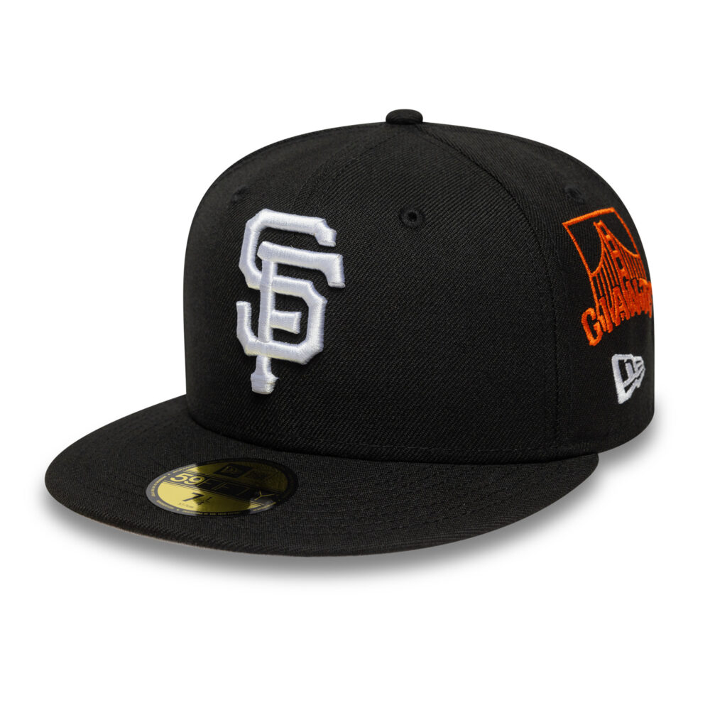 New Era 59FIFTY MLB San Francisco Giants Black Fitted Sapka