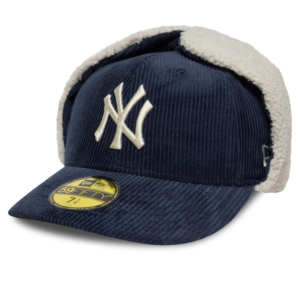 New Era 59FIFTY MLB New York Yankees Cord Navy Dogear Fitted Sapka