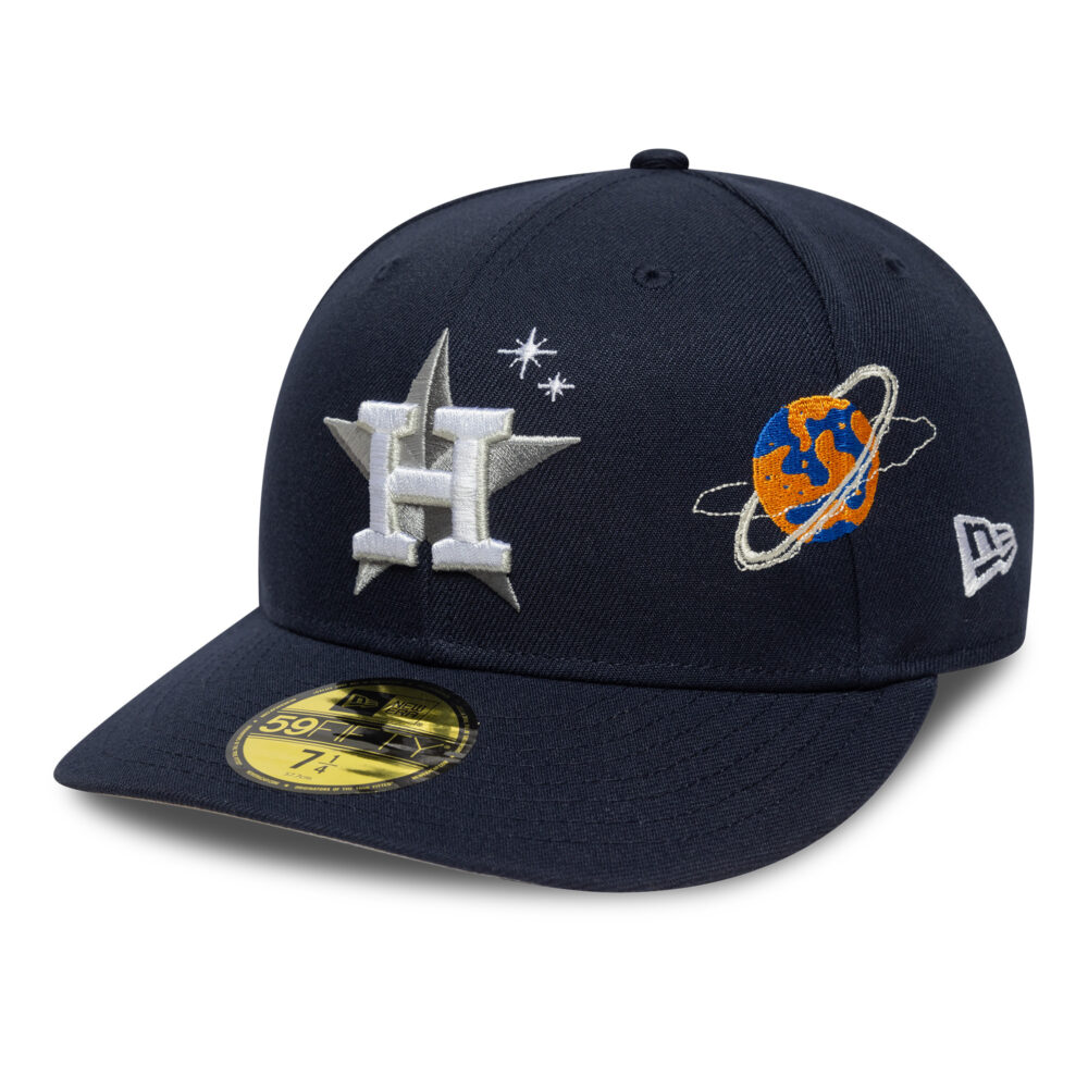New Era 59FIFTY MLB Houston Astros Planet Icon Navy Fitted Sapka