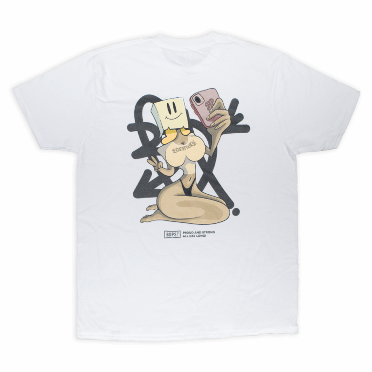 BP Clothing Bitch Please Tee White