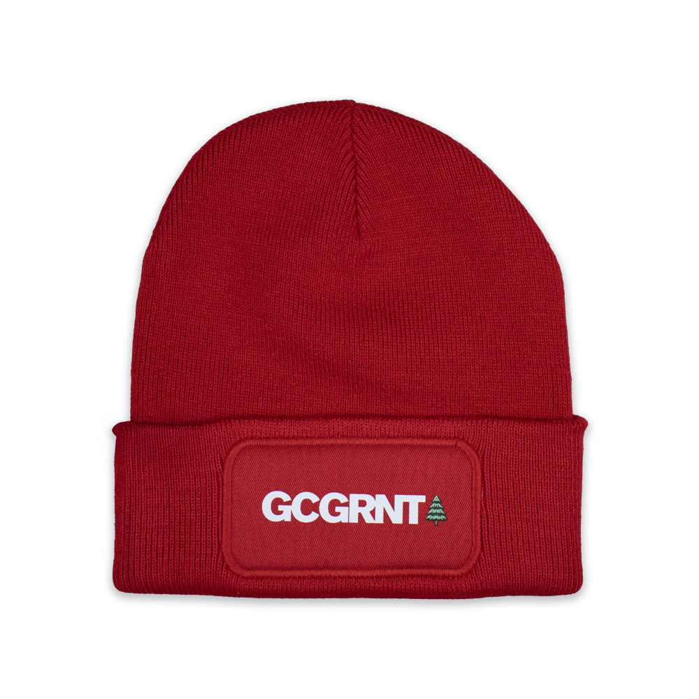 BP Clothing X Fluor GCGRNT Beanie Red
