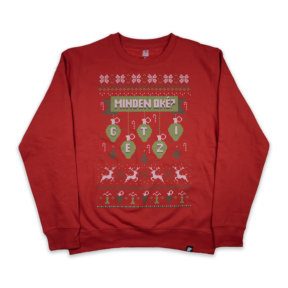 BP Clothing X Fluor GCGRNT Crew Neck Red