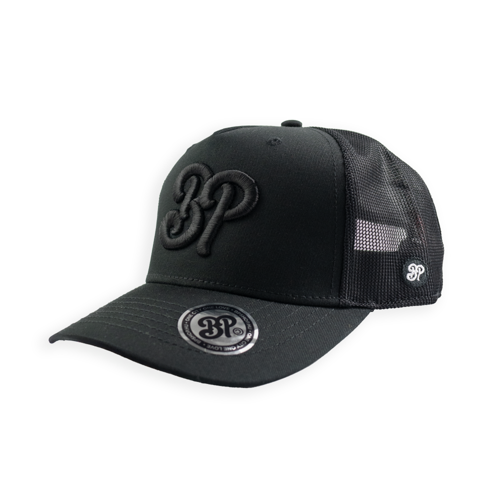 BP Clothing Black On Black Trucker Black