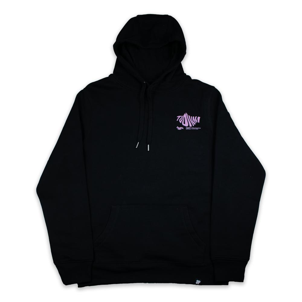 BP Clothing X Fluor Tud Inni Hoodie Black