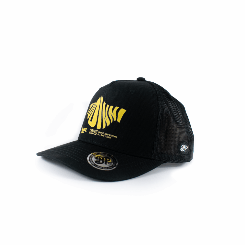 BP Clothing X Fluor Tud Inni Trucker Balck-Black