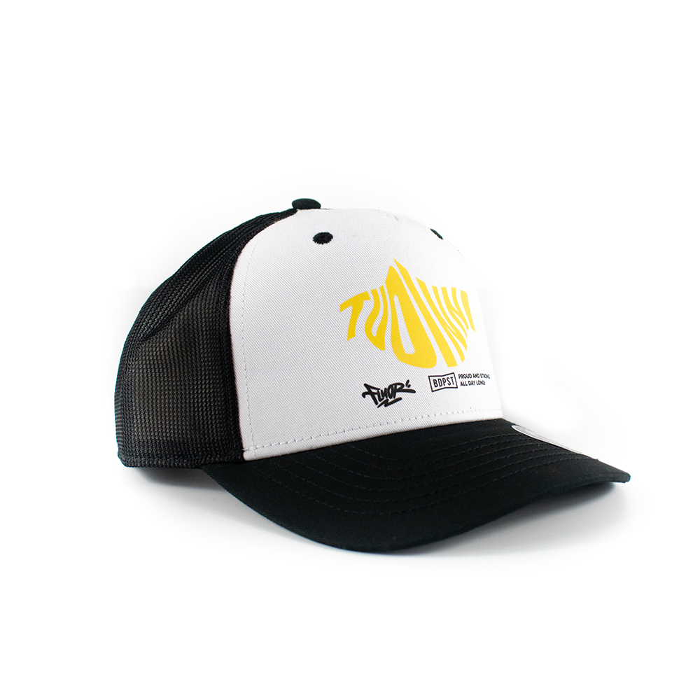 BP Clothing X Fluor Tud Inni Trucker Balck-White