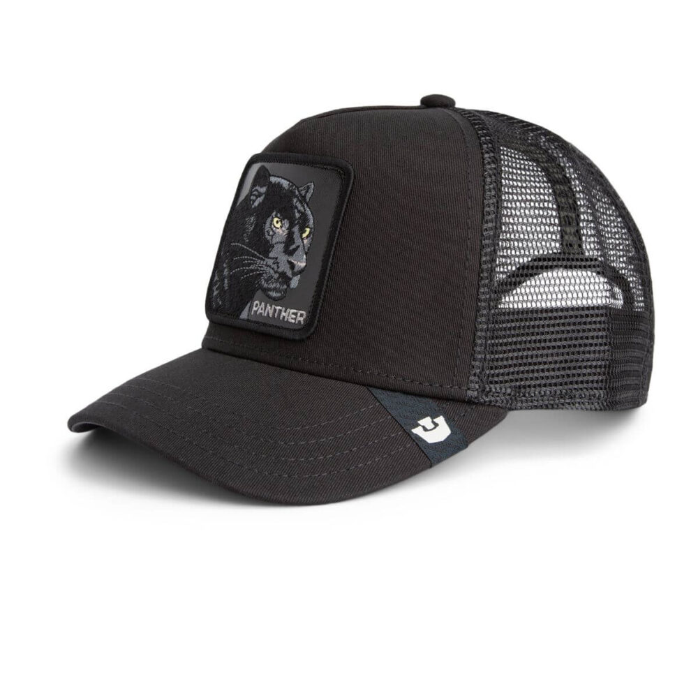 Goorin Bros Black Panther Fekete Trucker Sapka