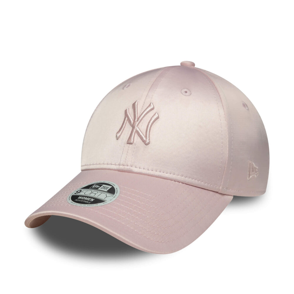 New Era 9forty MLB WMNS New York Yankees Satin Pink Sapka