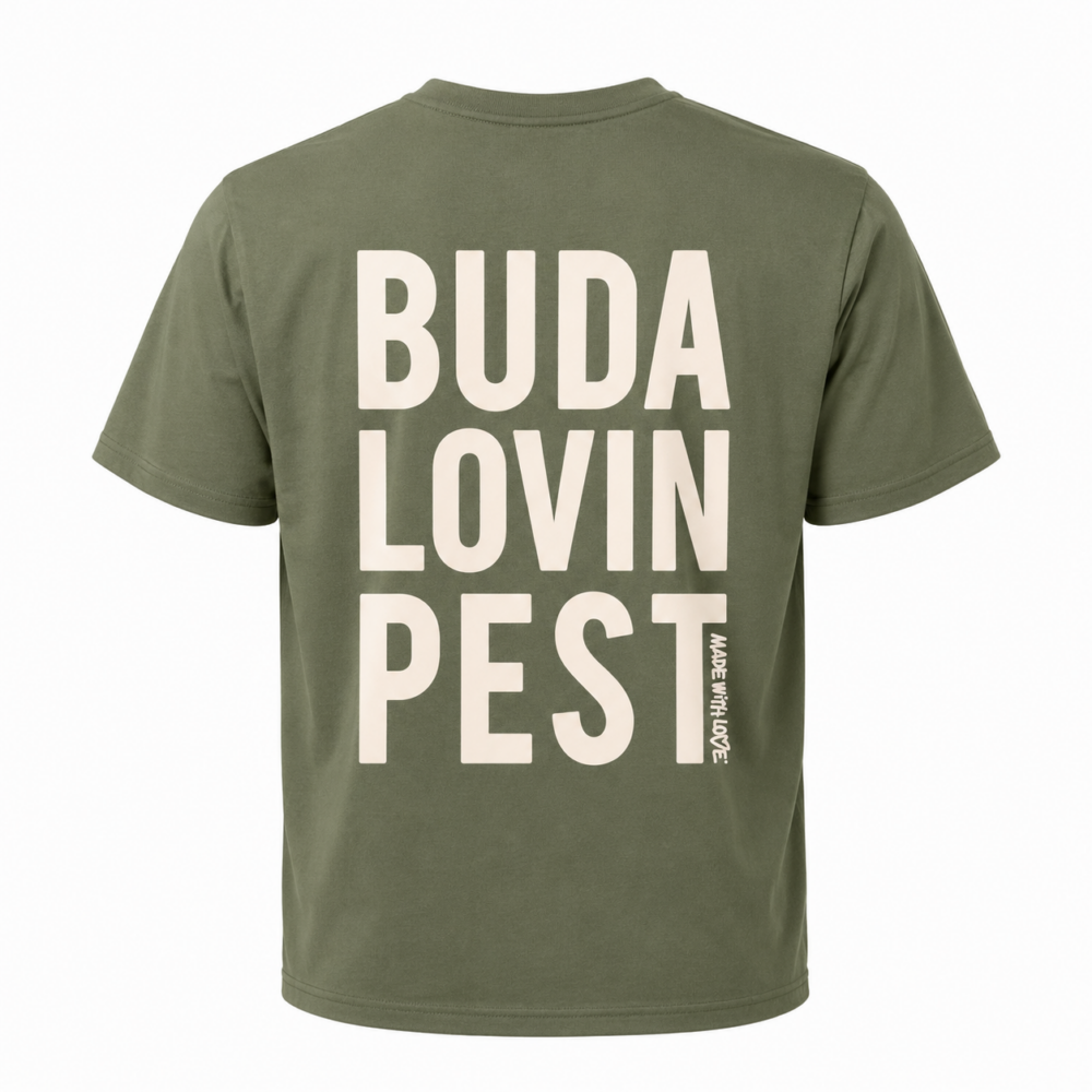BP Clothing Buda Lovin Pest Tee Olive