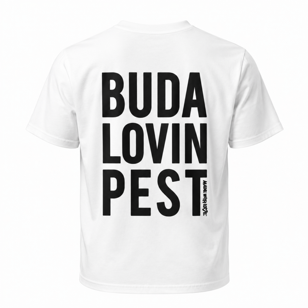 BP Clothing Buda Lovin Pest Tee White