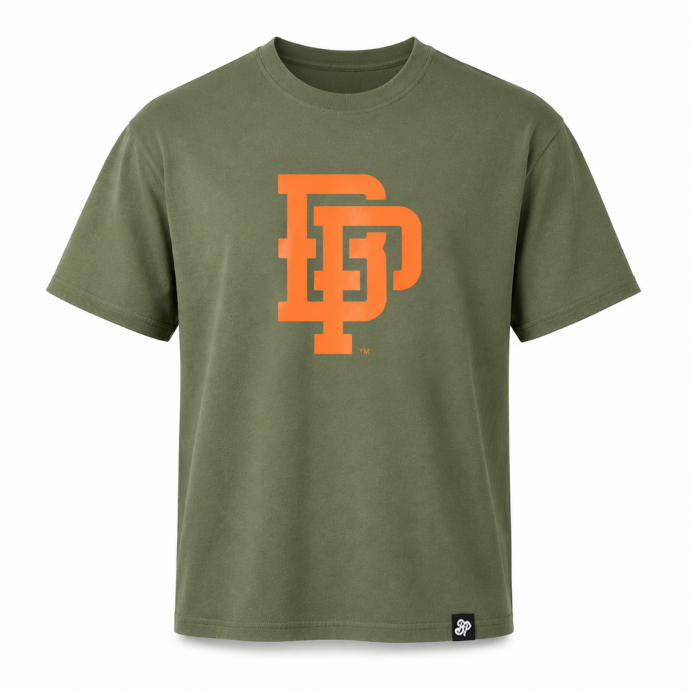 BP Clothing Collage Logo Tee Olive