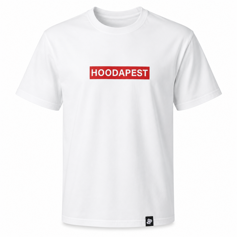 BP Clothing Hoodapest Tee White