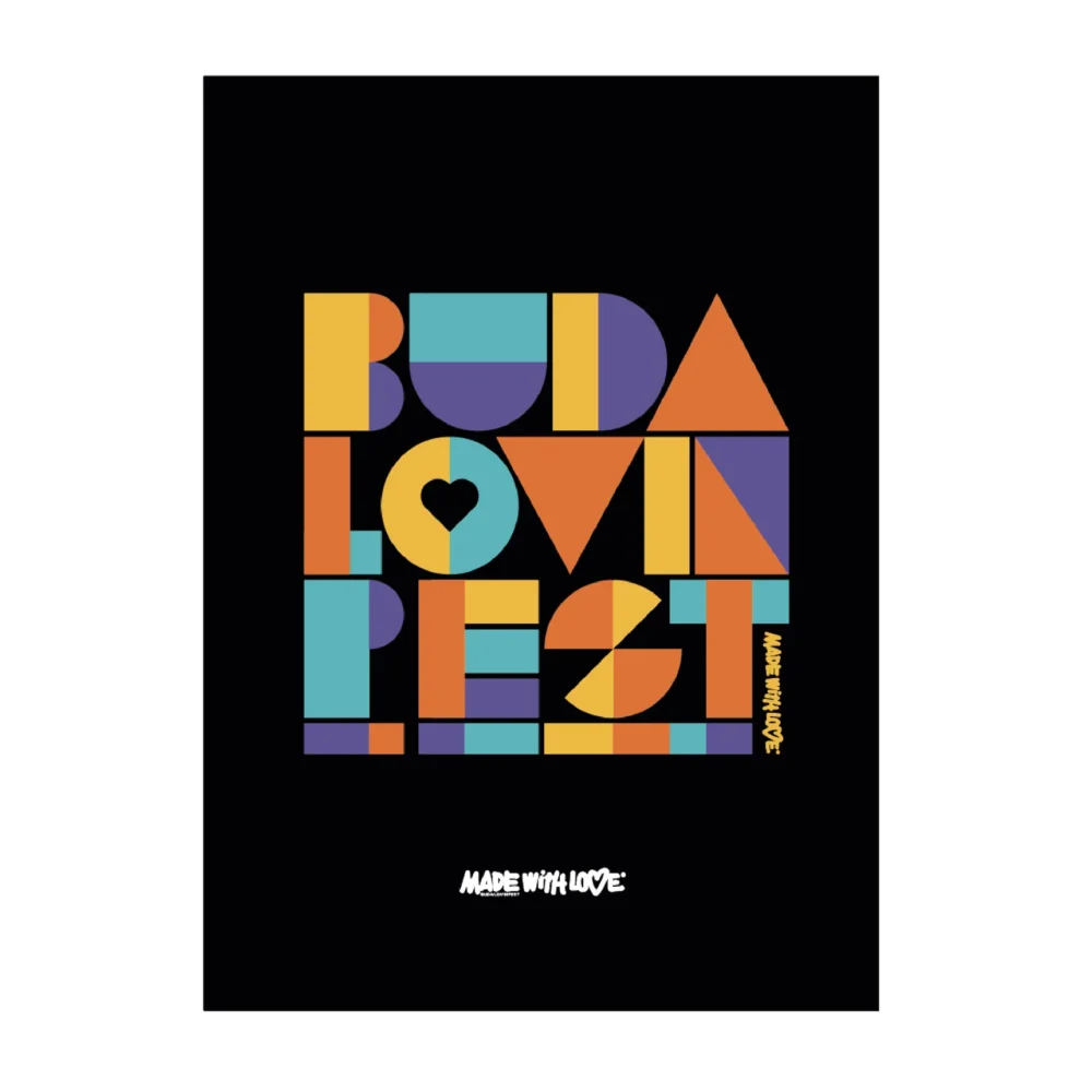 BP Clothing Fridge Magnet Buda Lovin Pest Multicolor