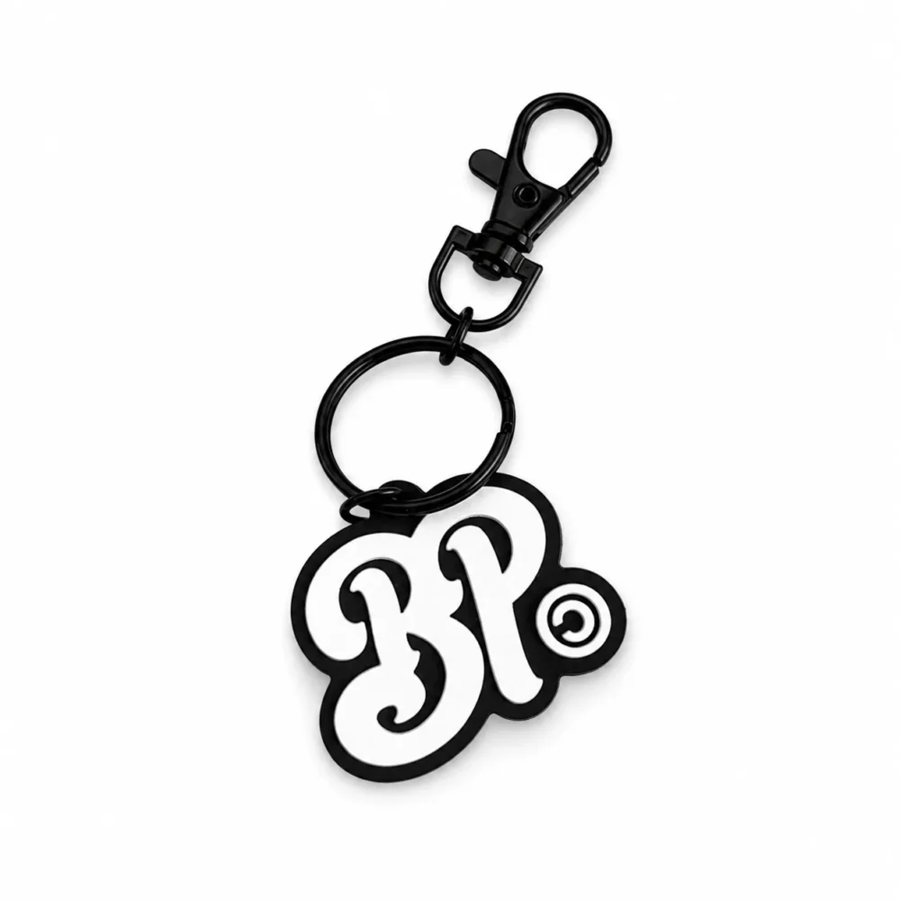 BP Clothing Keychain Classic Black