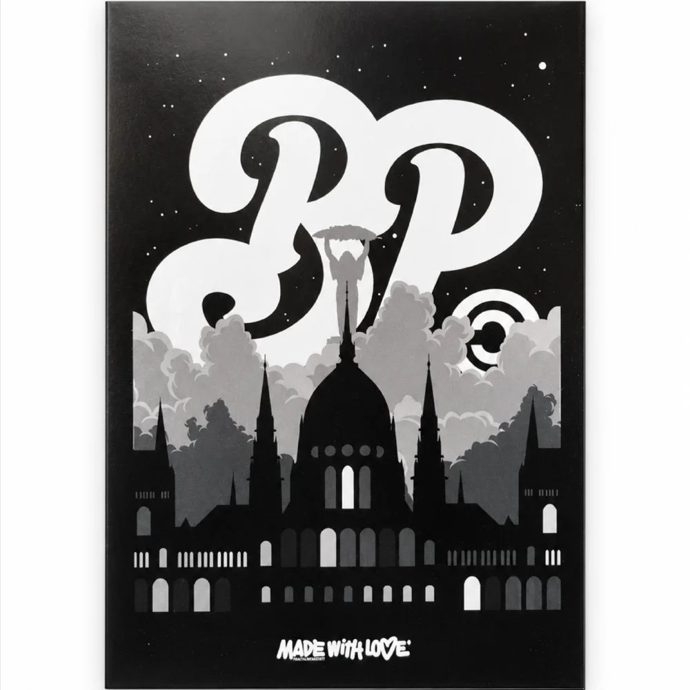 BP Clothing Postcard Classic City Black