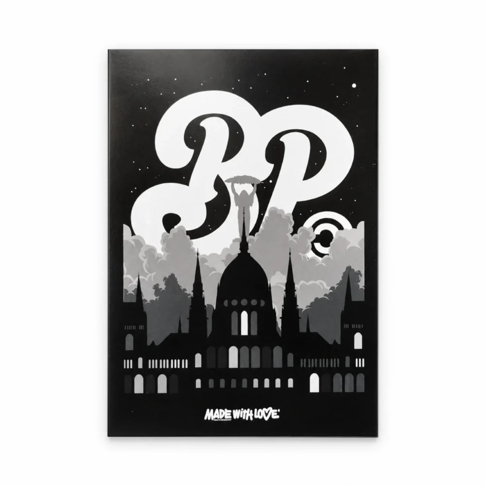 BP Clothing Postcard Classic City Black