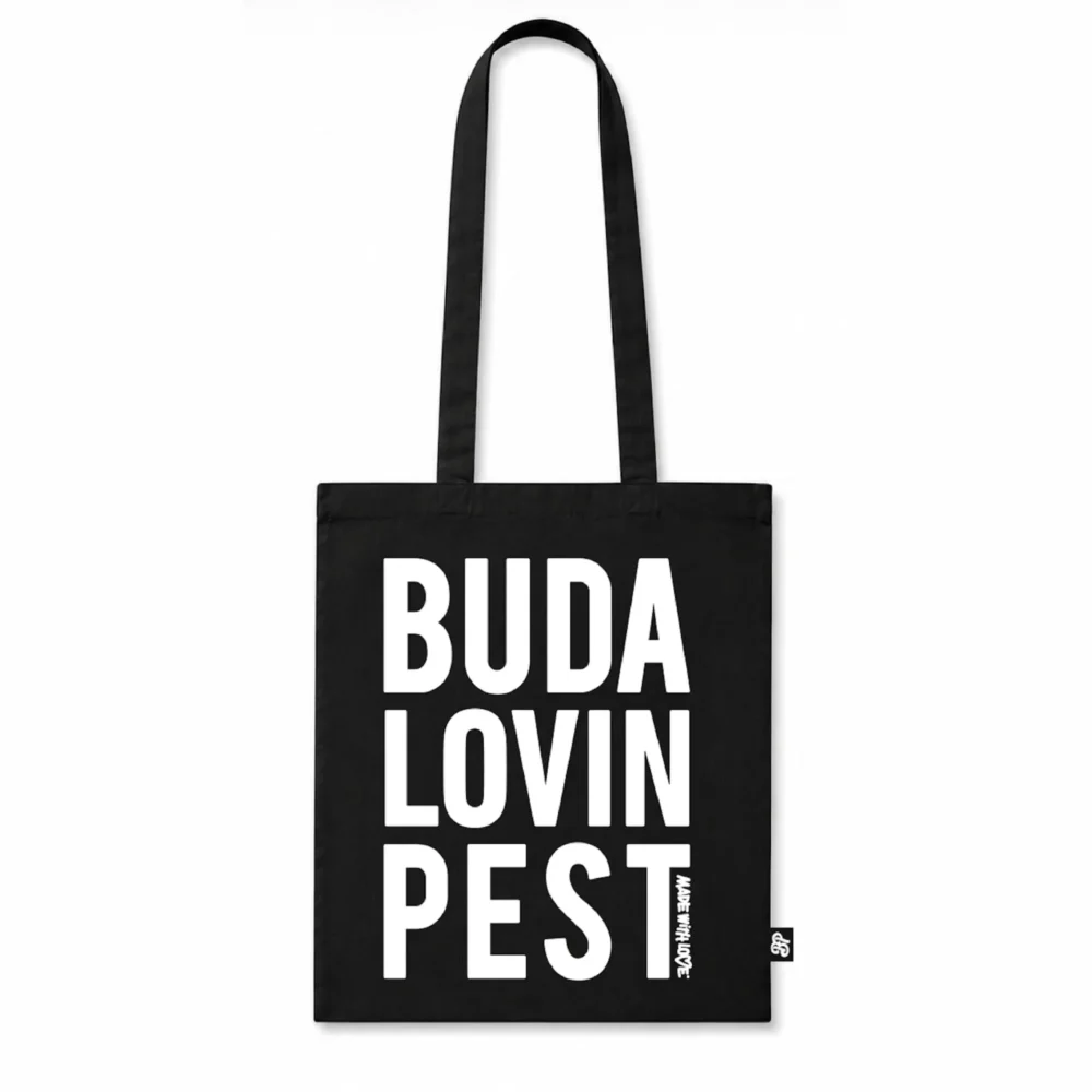 BP Clothing Totebag Buda Lovin Pest Black