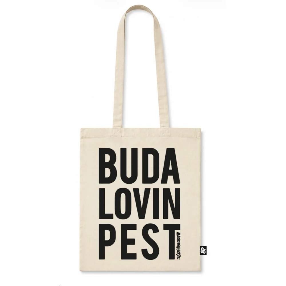 BP Clothing Totebag Buda Lovin Pest Natural