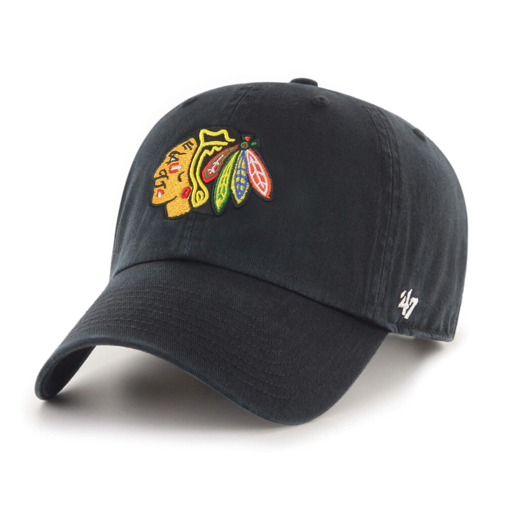 KAPA CHICAGO BLACKHAWKS 47 CLEAN UP BK ŠT:OSFM