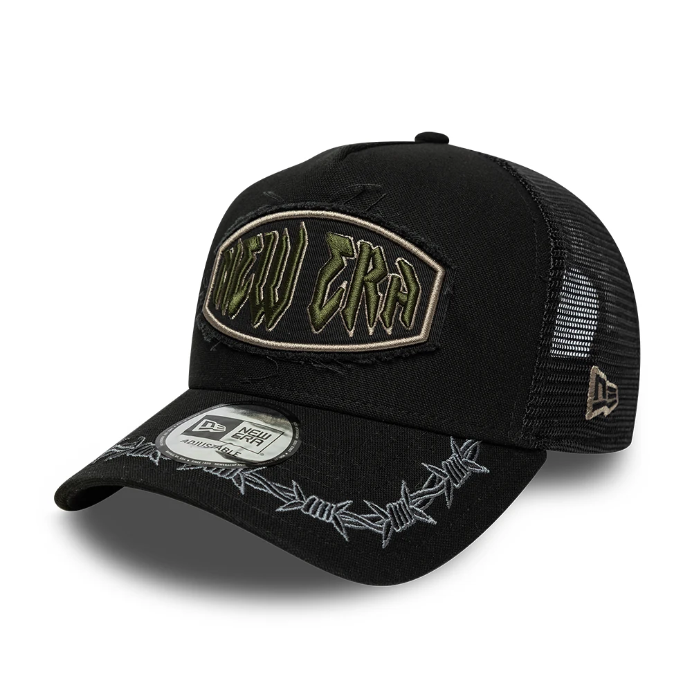 KAPA DISTRESSED PATCH EFRAME NEWERA  BLK ŠT:OSFM