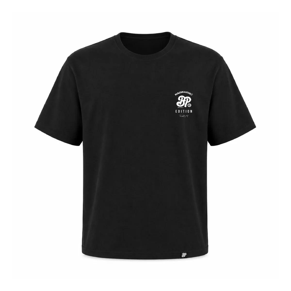 BP Clothing X Macskafogó Beware Of The Dog Tee Black – másik oldal
