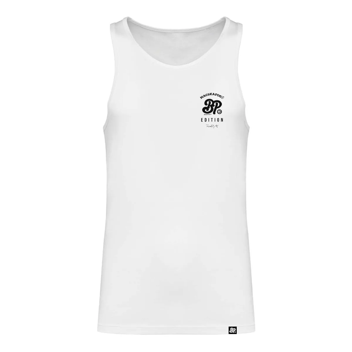 BP Clothing X Macskafogó Beaware Of The Dog Tank White – másik oldal
