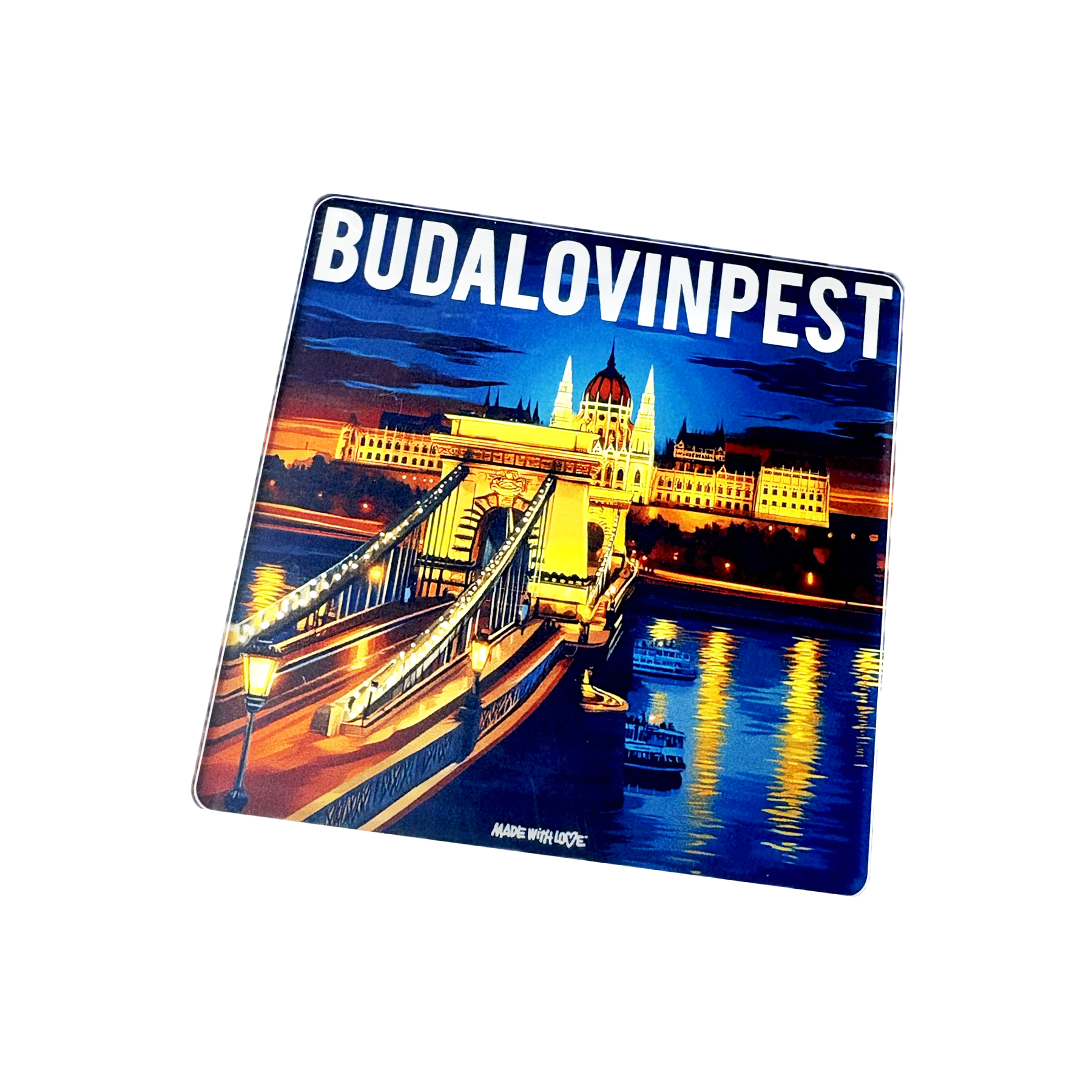 budapest hűtőmágnes